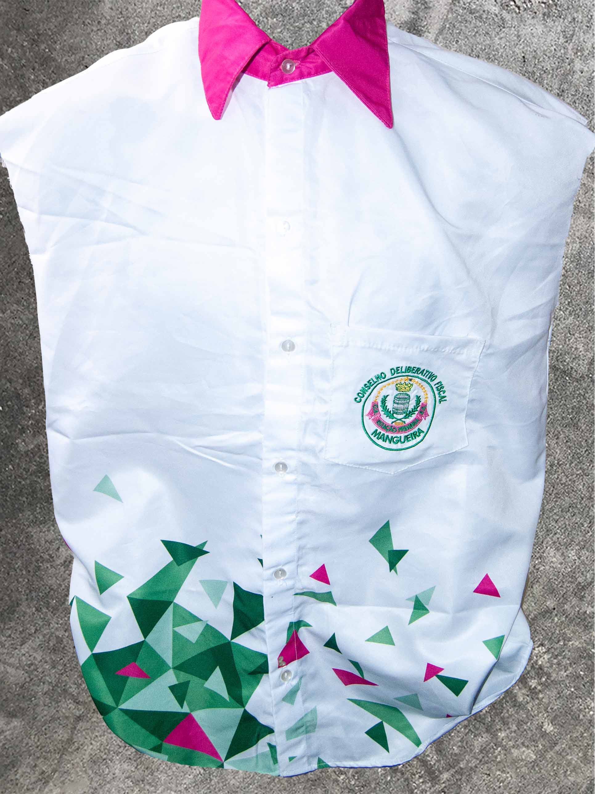 Camisa social personalizada Mangueira