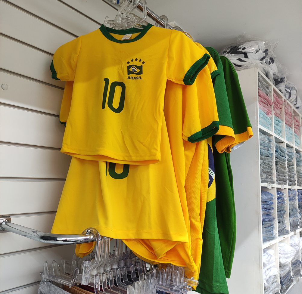 Camisetas seleção brasileira infantil e adulto
