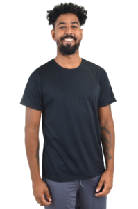 Camiseta masculina adulta preta