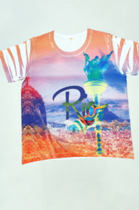 Camiseta comemorativa do Rio